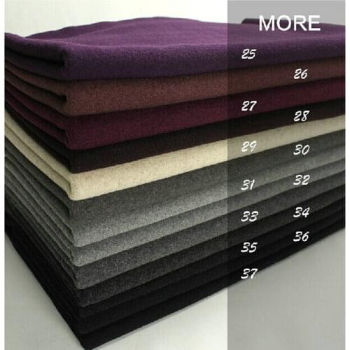 Multicolor Cashmere And Woolens Cut Velvet Wool Fabric Coat Winter Garment W1H02