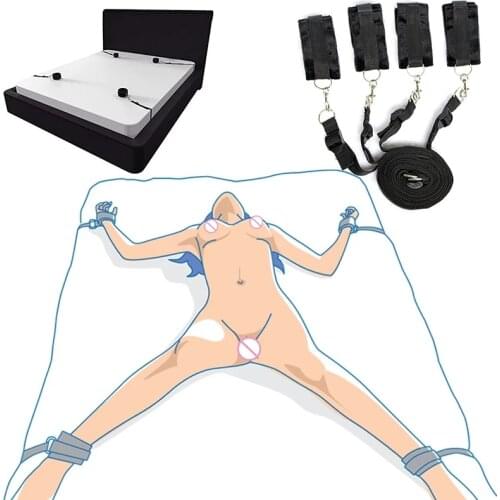 Handcuffs & Ankle Cuffs BDSM Bondage Restraint Bondage Fetish Slave Adult Games Erotic Sex Toys For Woman Couples Sex Products
