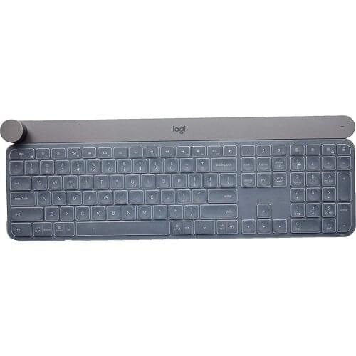 Ultra Thin Silicone Keyboard Protector For LOGITECH MX KEYS ADVANCED ILLUMINATED KEYBOARD Cover Waterproof