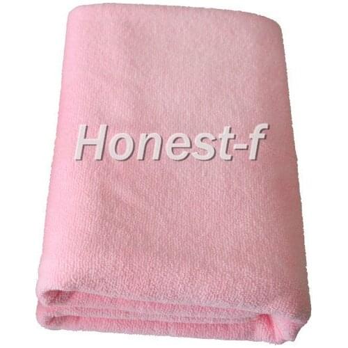 Generic Microfiber Compact Absorbent Fast Drying Lightweight Travel Sports Gym Towel 70cm x 140cm(Pink, Pack of 3)