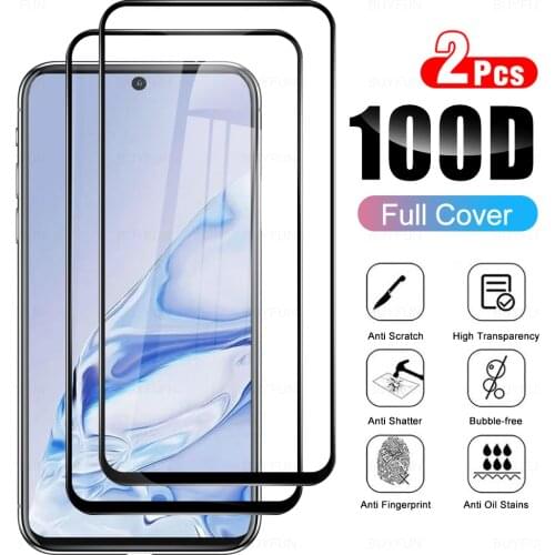 2Pcs HD Full Cover Tempered Glasses For Blackview A100 Glas Protective Glass Film For Black View A 100 100A MT6771T 6.67" 2021
