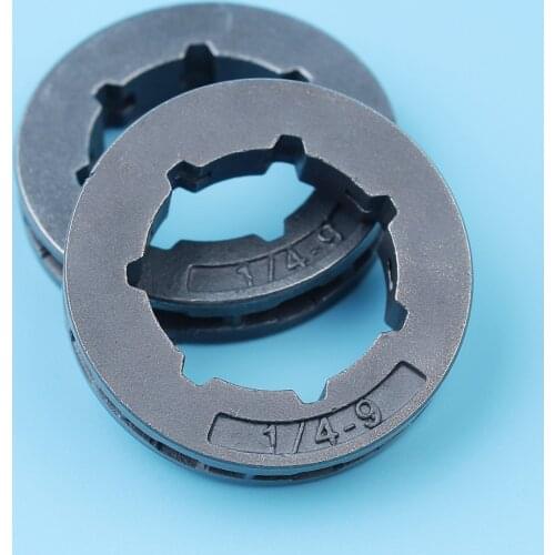 Sprocket Rim .250 1/4" Pitch 9 Tooth Small 7 Spline For Stihl Poulan Husqvarna Partner Jonsered Chain Saw Oregon 543767