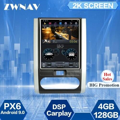128GB Tesla Screen For Nissan X-trail 2007 2008 2009 2010 2011-2015 Android 9.0 Car Multimedia Player GPS Navi Radio Stereo Unit