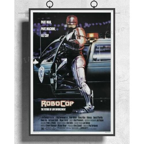 NJ459 ROBOCOP Movie (1987) Classic Wall Sticker Silk Poster Art Home Decoration