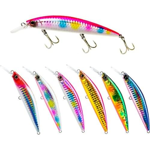 GOBYGO 1PCS 11CM 37G Pencil Fishing Lure High Quality Artificial Hard Bait Minnow Wobblers 3D Eyes Fishing Tackle Fishing Bait