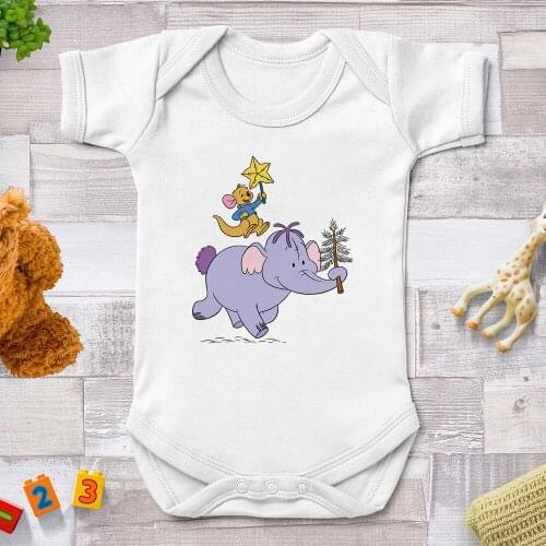 Winnie The Pooh Baby Rompers Newborn Summer Short Sleeve Baby Girl Clothes Baby Boy Jumpsuits Bodysuit Disney Cartoon Onesie