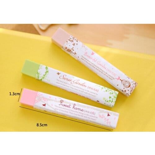 1 Pcs Kawaii Cube Pencial Eraser Cute animal sweet School Supplies Stationery Erasers Correction Products