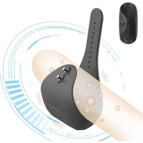 Male Masturbator Vibrator Penis Delay Trainer Delay Ejaculation Oral Climax Glans Stimulate Massager Trainer Sex Toys for Men