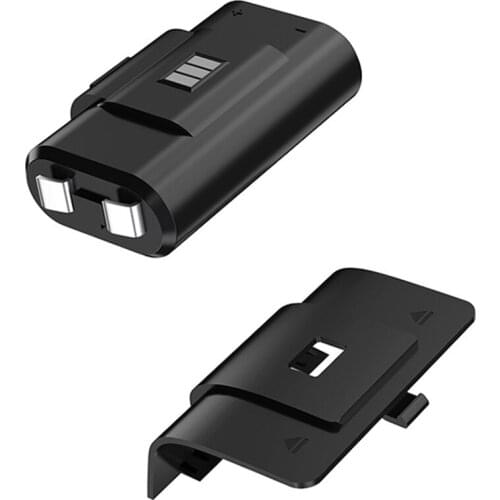 Play & Charge Kit 1100mAh Rechargeable Lithium Battery Packs and Cover for XboxOne S/One X Controller Accessories