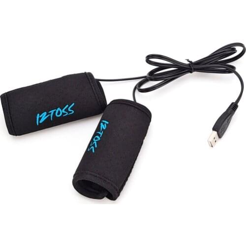 One Pair Motorcycle Heated Grips USB Electric Hot Bicycle Motocross Handle Handlebar Warmer Removable Grips