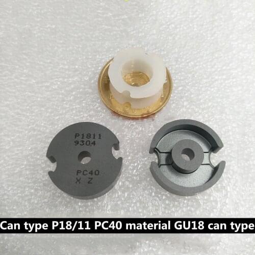 Original TDK P18/11 GU18 Can Type Imported Ferrite Core PC40 Material Can Be Equipped with Plastic Skeleton