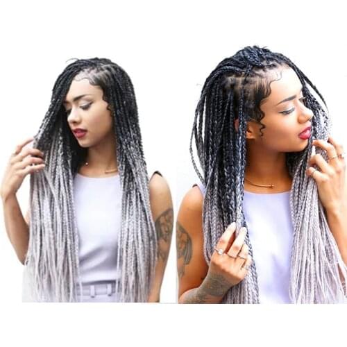 Jumbo Braiding Hair Extensions Kanekalon Braiding Hair 50 Colors Ombre Multiple Tone Colored Synthetic Hair for Women