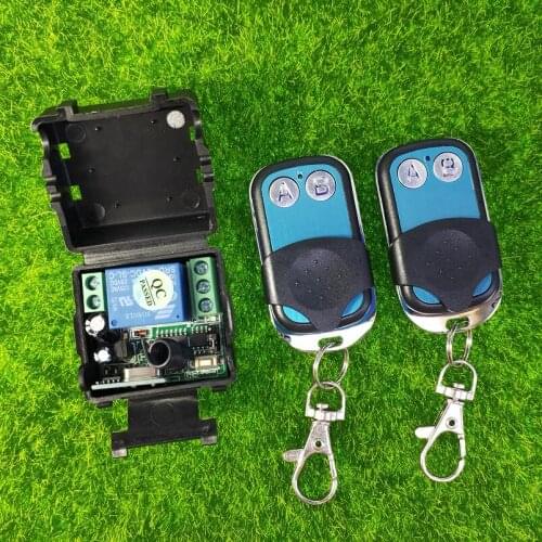 DC 12V Radio frequency RF remote control switch lamp/ lighting/LED switch 433.92 mhz Anti-theft Alarm System