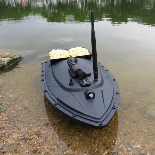 Flytec RC Boat 2011-5 Fish Finder 1.5kg Loading 500m Remote Control Fishing Bait Boat Toys for Children Lipo battery Ship
