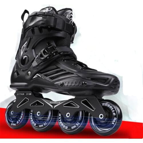 Skates adult inline men and women roller shoes club flat shoes adult professional fancy roller skates flash