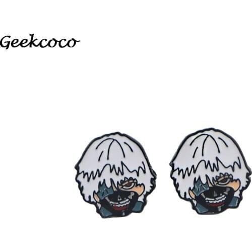 J1841 Anime Character Pierce Stud Earrings for Women Girls Fashion Jewelry Kids Gift