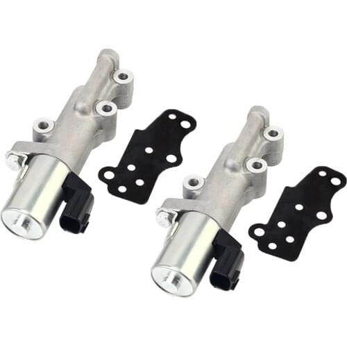 23796-EA20A 2 PCS Variable Valve Timing Solenoid VVT Control Solenoid Set Fit For Infiniti Altima Frontier Quest Murano
