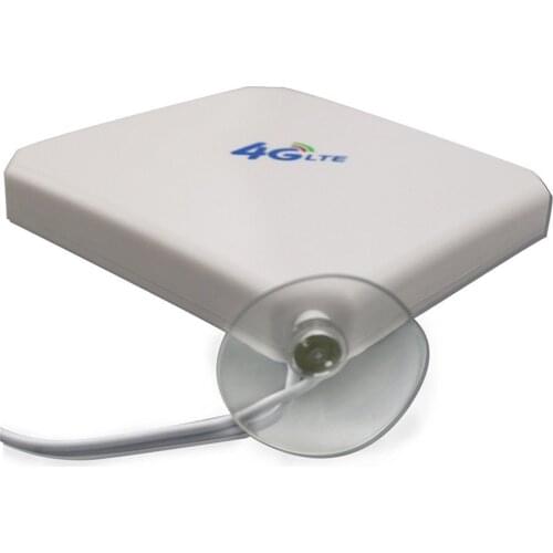 4G LTE MIMO External Antenna for Huawei E8372 E8377 E8278 E 392 Modem Routers - Dual TS9 Connector - White