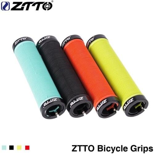 ZTTO Bicycle Handle Grip Straight Fix-gear Handle Cover Soft Comfortable Antiskid Bike Handle Cover Plug