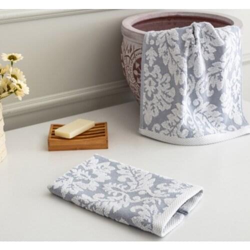 Bathroom Hand And Face Jacquard Towel 100% Cotton Velvet Soft High Absorbency Microfiber Fabric Adult Towel Home Decoration Good