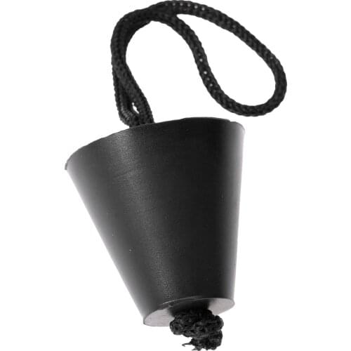 4Pcs Silicone Scupper Plugs Universal Kayak Drain Stopper Conical Rubber Drain Holes Plug with Lanyard for Outdoor Canoes Boats