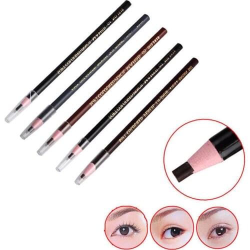 5 Color Eyebrow Enhancer Eyebrow Pencil Shadows Waterproof Long Lasting Eye Brow Eye Liner Paint Makeup Tools