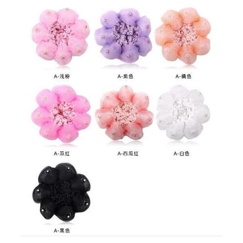 Girls Bun Cover Snood Crochet Hair Net Ballet Dance Skate Kids Hair Accessories