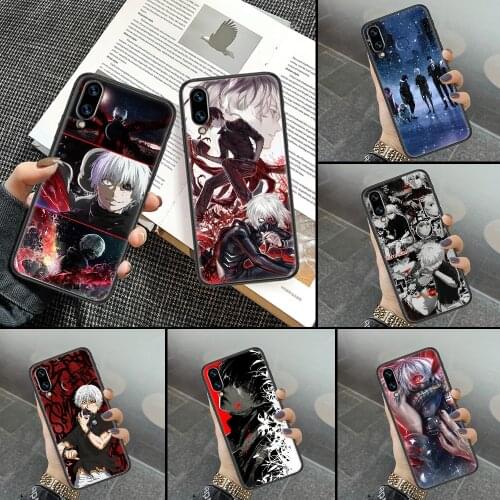 Tokyo Ghoul Anime Kaneki Ken Phone case For Huawei Honor 6 7 8 9 10 10i 20 A C X Lite Pro Play black soft Etui silicone coque 3D