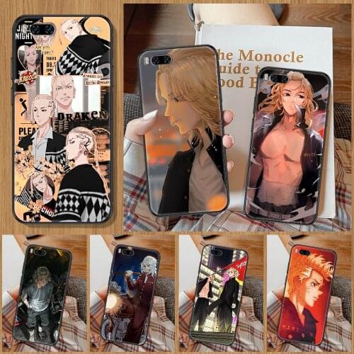 Tokyo Revengers Anime Phone Case For Xiaomi Mi Note 8 9 10 11 9T 10T A3 Lite Pro Ultra black silicone cell cover tpu waterproof