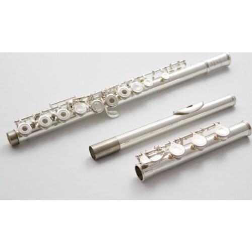 De Xin Flute 400 Series Silver Plated Intermediate Student Flutes 411 412 421 422 461 462 471 472 481 482 B Leg 17 Holes Open