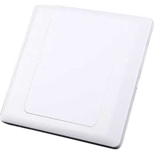 Electric Wall Switch Socket Blank Cover Panel Whiteboard ABS Outlet Plate Bezel Tool 86x86mm