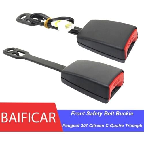 Baificar Brand New Genuine Safety Seat Belt Buckle Catch Clasp For Peugeot 307 Citroen C-Quatre Triumph