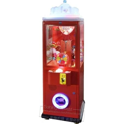 Kids Adults Play Amusement Coin Operated Prize Gift Game Machine Children Lollipop Candy Capsule Toys Vending Machine