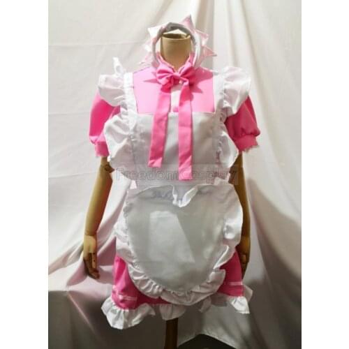 Tokyo Mew Mew PartII Berry Shirayuki Maid Dress Cosplay Costume