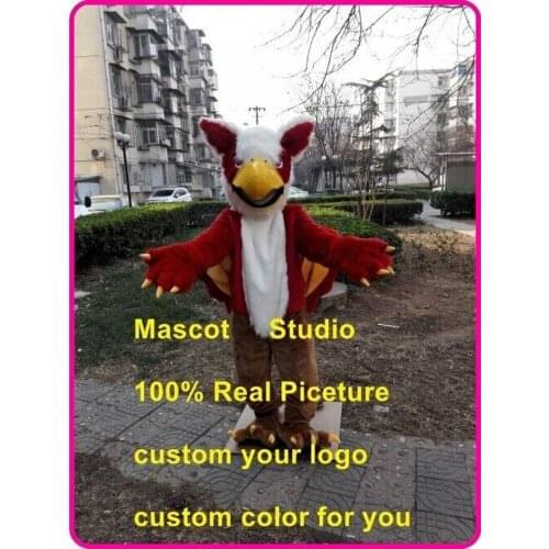 Griffin Mascot Costume Suit Cosplay Party Game Dress Outfit Halloween Adult 2020 Holiday Gift Promotion Event Play Animal