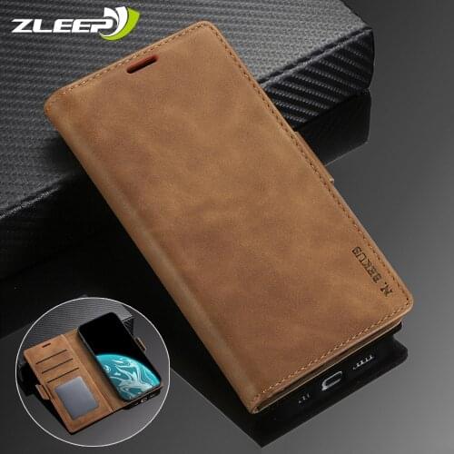 Leather Flip Case For Samsung Galaxy S21 S20 FE S10E Lite S9 S8 Plus S7 S6 Edge J6 Prime J4 J3 2018 J330 J530 J730 Phone Cover