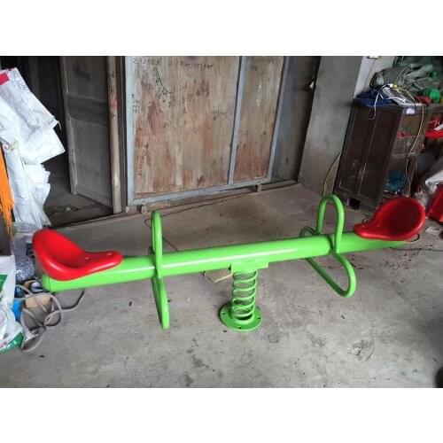 Outdoor balance seesaw children seesaw garden toy seesaw chair kids seesaw playground seat baby seesaw childrens horse Q60