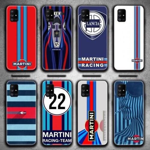Martini Racing Phone Case For Samsung Galaxy A21S A01 A11 A31 A81 A10 A20E A30 A40 A50 A70 A80 A71 A51