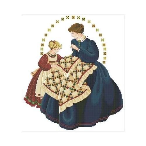 25- LL27 Counted Cross Stitch 11CT 14CT 18CT DIY Cross Stitch Kits Embroidery Needlework Sets