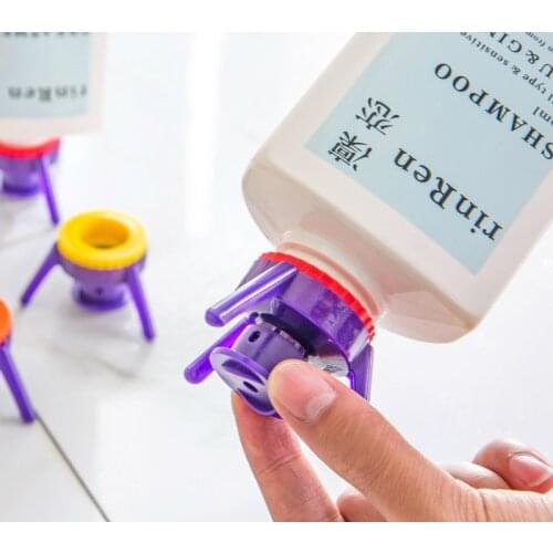 6pcs/set Bottles Stand Cap Kit Easy Pour Out Thick Liquid Economy Cap Kit Openers Convenience Kitchen Tool Supplies