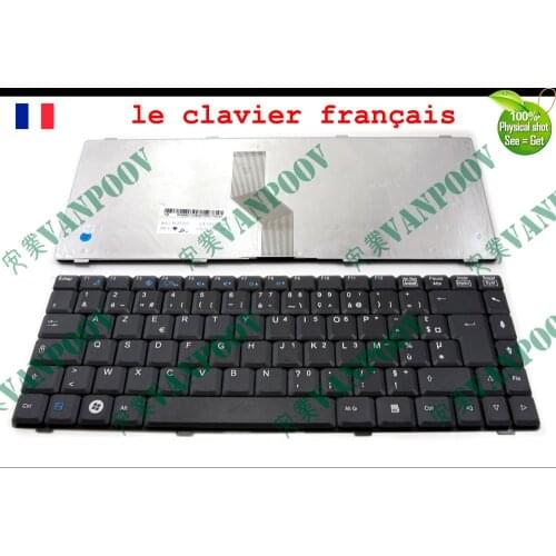 New FR Notebook Laptop keyboard for Fujitsu Amilo Li1718 Li1720 Li2720 Li2727 Black French Clavier AZERTY Version - K020630B3