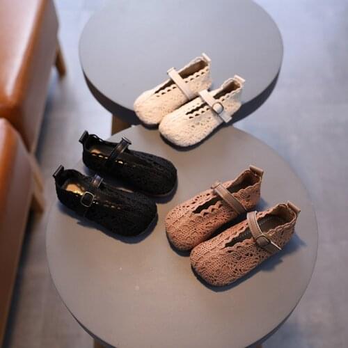 Baby Girls Shoes Soft Soled Anti-slip Casual Shoes 2020 autumn Children Princess Single Shoes Girls fashion Shoes Toddler boots