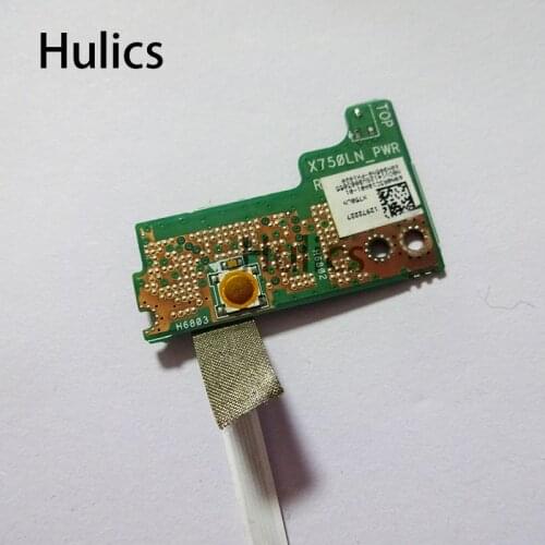 Hulics Original For ASUS X750 X750LN X750L switch power button board with cable