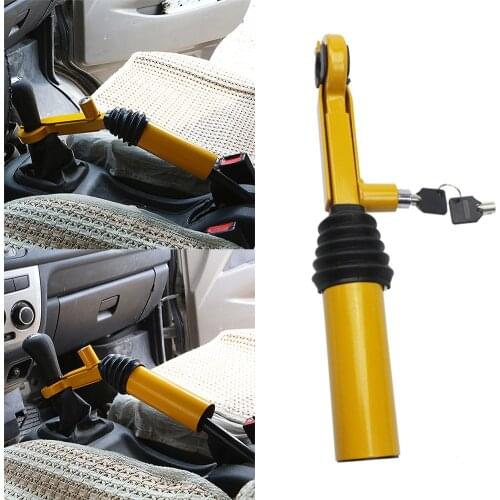 Stretchable Handbrake Shift Lock Stainless Steel Car Anti Theft Auto Car Accessories Anti-theft for Truck Safely Hand Brake Lock