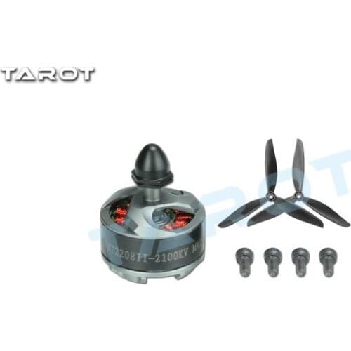 Tarot MT2208 3S 2100KV Fan type Brushless Motor with Propeller for 250 /300 Racing Drone TL400H10 TL400H11