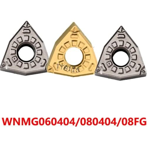WNMG 060404 080404 080408 WNMG060404 WNMG080404 WNMG080408 FG Carbide Inserts Lathe Cutter Turning Tools CNC 100% Original CNC