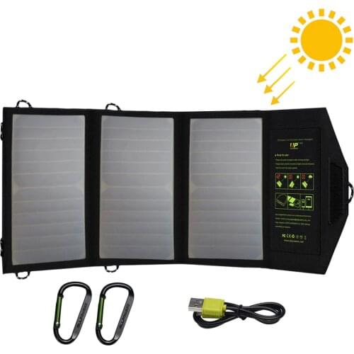 ALLPOWERS Original Solar Charger Quick Charging Outdoors for iPhone iPad Samsung Huawei Nokia Motorola Sony Xiaomi OPPO Vivo