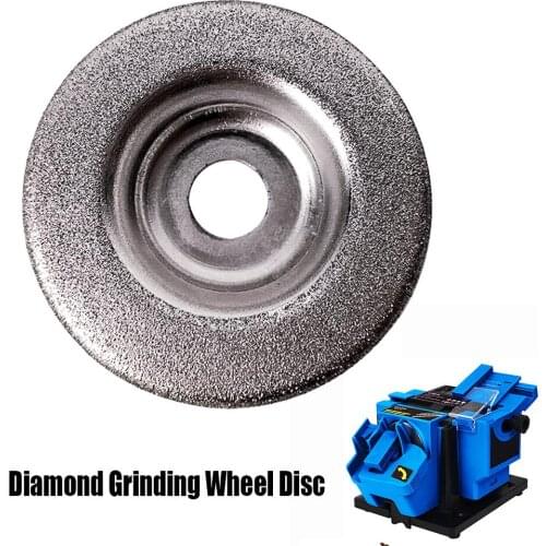 1pc 56mm Grit Diamond Grinding Wheel 180/360 Circle Grinder Stone Sharpener Angle Cutting Wheel Rotary Tool Accessories