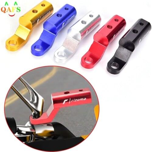 1Pc Motowolf Motorcycle Rearview Mirror Expander Bracket High Quality Universal Adapter Holder Mount