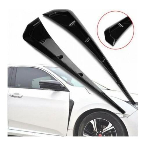 2 Adet Araba Yaprak Plaka Simülasyon Çıkış Vent Yan Hava Akış Etiket